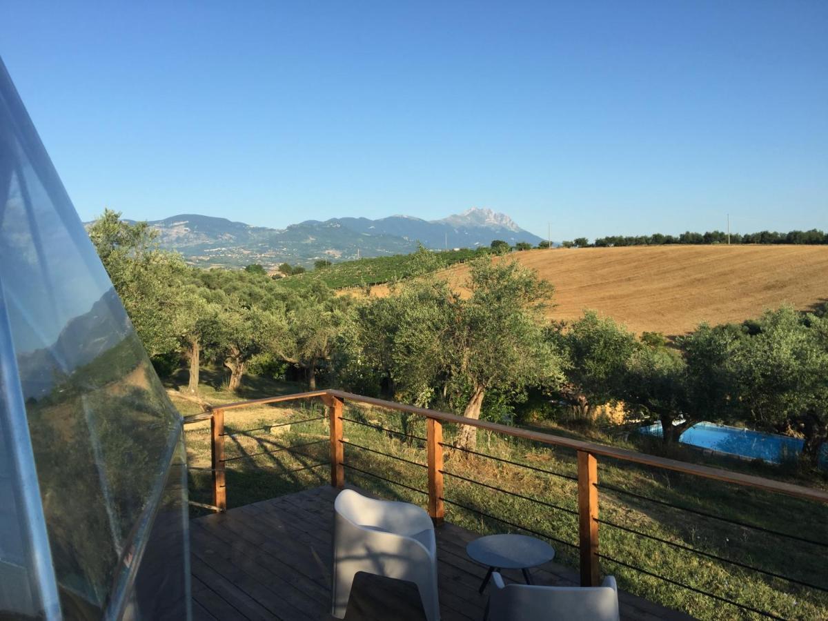 Cerchio Del Desiderio Glamping Retreat Hotel เปสการา ภายนอก รูปภาพ