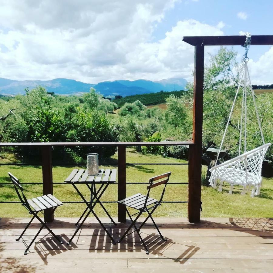 Cerchio Del Desiderio Glamping Retreat Hotel เปสการา ภายนอก รูปภาพ