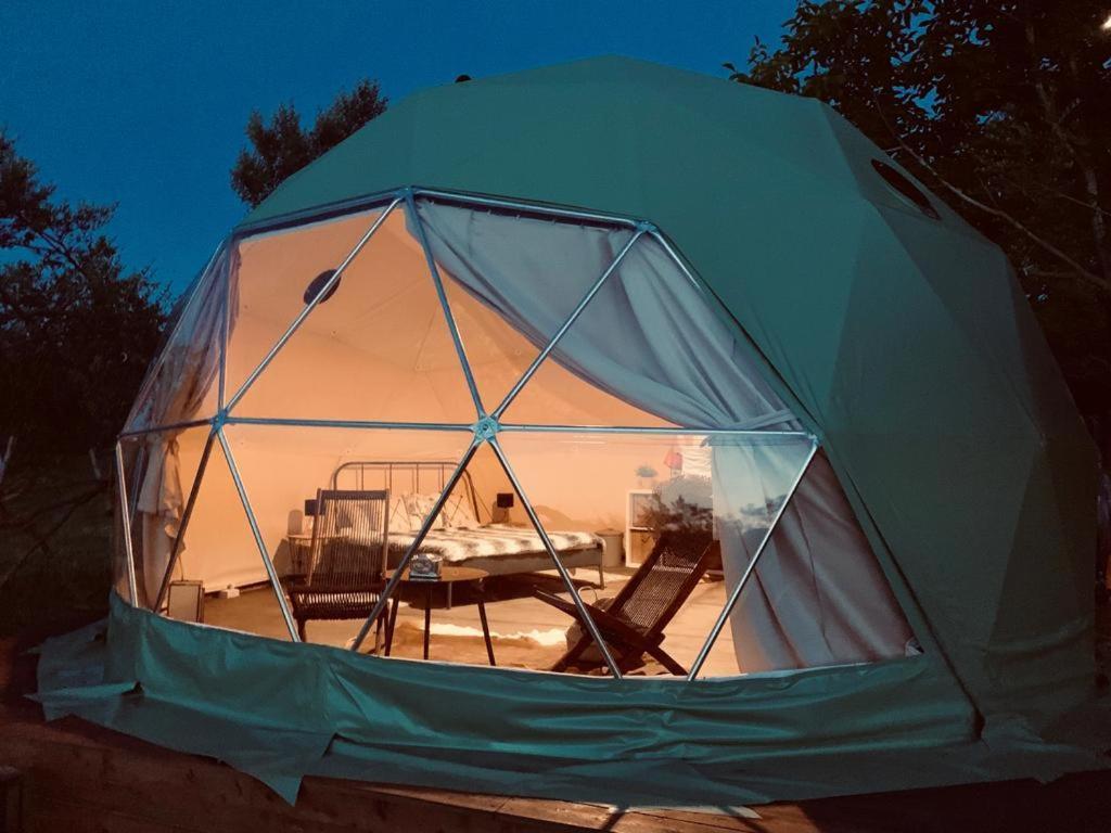 Cerchio Del Desiderio Glamping Retreat Hotel เปสการา ภายนอก รูปภาพ