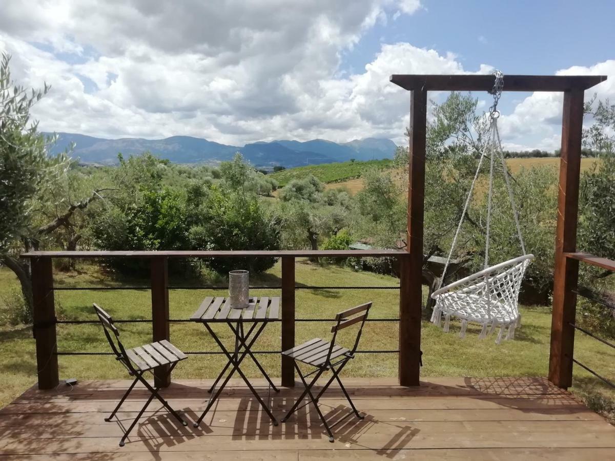 Cerchio Del Desiderio Glamping Retreat Hotel เปสการา ภายนอก รูปภาพ